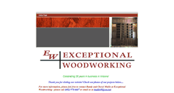 Desktop Screenshot of exceptionalwoodworking.com